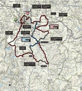 Strade Bianche 2016_percorso "Gran fondo" SB_16_GF_plan