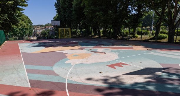 Abbadia, campo di basket