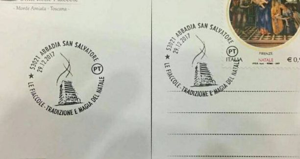 Abbadia_San_Salvatore_Annullo_Cartolina_Citta_delle_Fiaccole_20171229_01