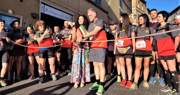 Acquapendente_Massimo_Garavaglia_e_Monica_Putano_Bisti_Francigena_Romea_Marathon_2022