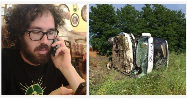 Alessio_Pascucci_pullman_squadra_cerveteri_incidente