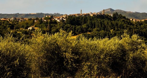 Castel del Piano panorama