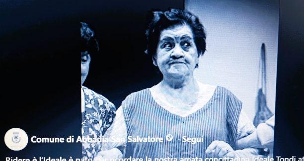 Ideale Tondi attrice abbadia