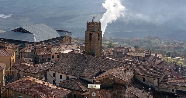 Piancastagnaio, geotermia e Palazzo Bourbon Del Monte