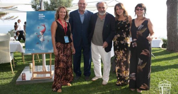 Porto_Santo_Stefano_Pop_Corn_Festival_del_Corto_Dasx_Francesca Castriconi_Sindaco_Francesco_Borghini_Alessandro_Haber_Vicesindaco_Cecilia_Costagliola_e_Alice_Coiro_01
