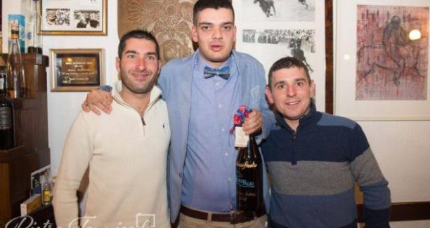 Da sinistra ("Tremendo", Zanibelli e "Velluto")