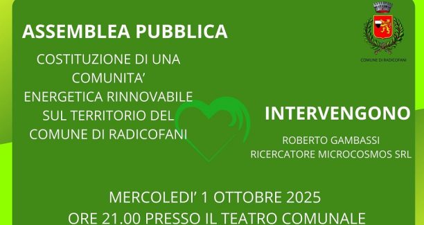 comunità energetica Radicofani