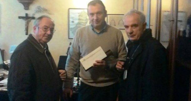 Consegna lettera e postilla per il papa Cirocco e Seriacopi