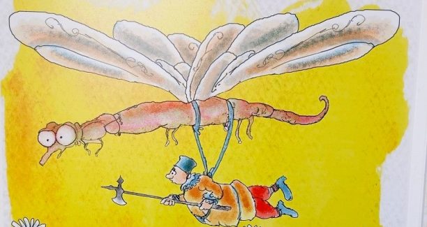 libellula Staino etichetta