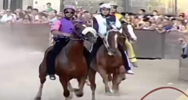 palio castel del piano corsa