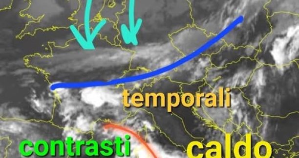 pioggia in arrivo
