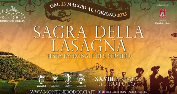 sagra della lasagna a montenero d'orcia